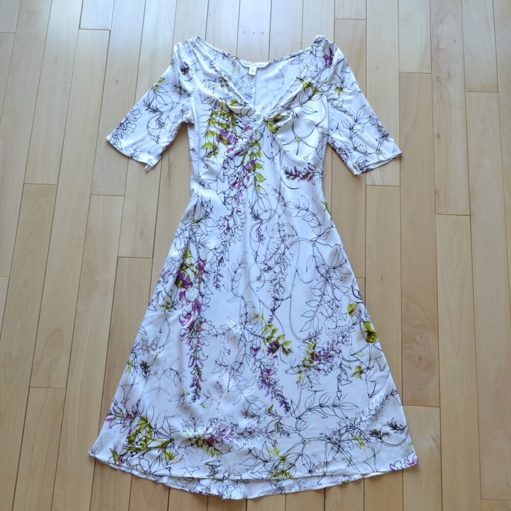 Diane Von Furstenberg Short Sleeve Maxi Dress Size 10